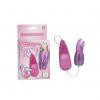 High intensity snow bunny bullet w/removable teaser - multi speed pink