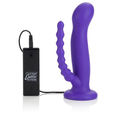 Love Rider 10 Function Silicone Double Rider - Purple