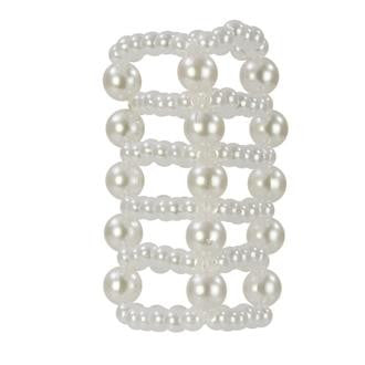 Pearl Stroker Beads Large 3&quot;