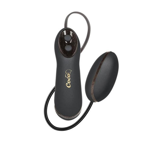 Coco Licious Pleasure Bullet Vibrator Black