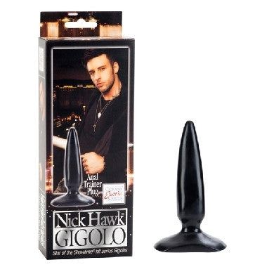 Nick Hawk Gigolo Anal Trainer Plug - Black