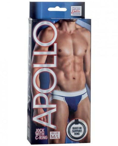 Apollo Jock with C-Ring Blue M/L