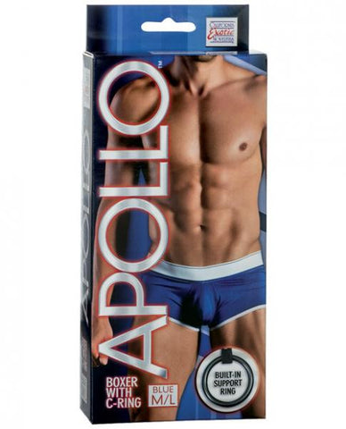 Apollo Boxer with C-Ring Blue M/L