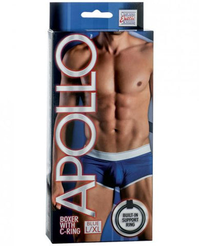 Apollo Boxer with C-Ring Blue L/XL