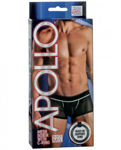 Apollo Mesh Boxer with C-Ring Black M/L