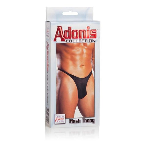Mesh Thong -Black