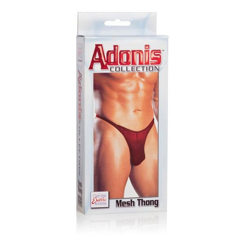 Mesh Thong -Red