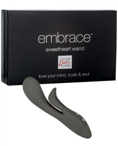 Embrace Sweetheart Wand Gray Vibrator