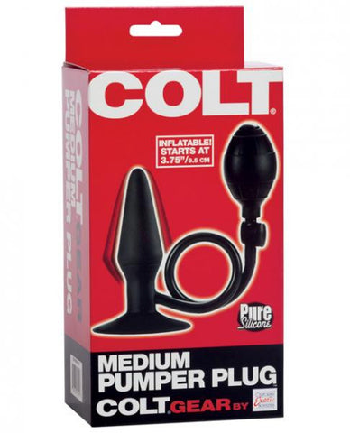 Colt Medium Pumper Plug - Black