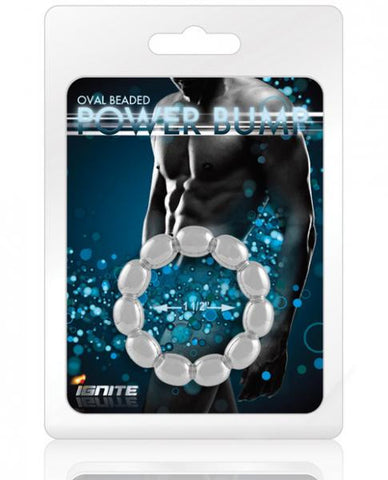 Oval Beaded Power Bump 1.5 inches Ring