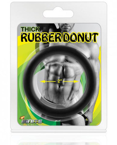 Thick Rubber Donut 2&quot; inches