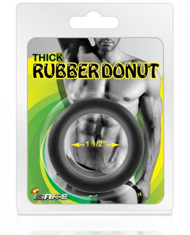 Thick Rubber Donut 1.5&quot; inches