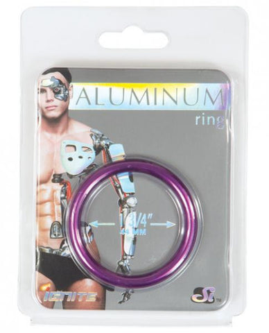 Anodized Aluminum Ring Royal Purple 1.75 inches