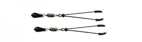 Lavish Black Pearl Clamps Tweezers - BLack