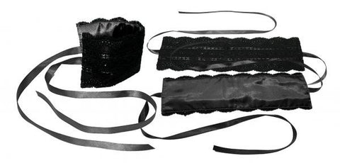 Satin &amp; Lace Lover&#039;s Kit Black