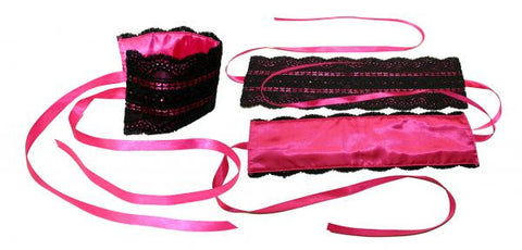 Satin and Lace Lover&#039;s Kit Pink