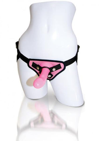 Sedeux beginners pink harness and dildo kit