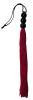 Large rubber whip - red
