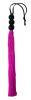 Large rubber whip - pink