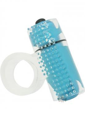 Sex in the shower waterproof vibrating cock ring
