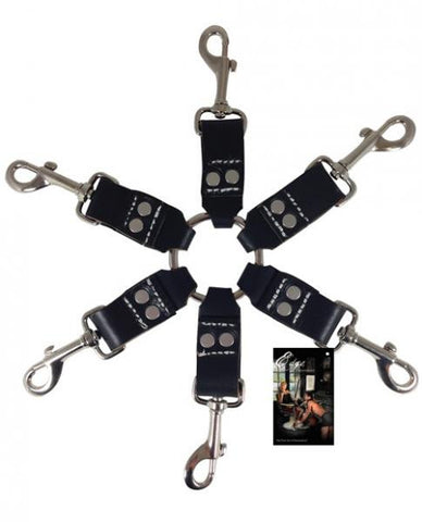 Edge Leather Six Point Hog Tie Restraint
