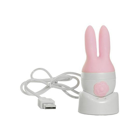 Kawaii 11 Clitoral Vibrator - White/Pink