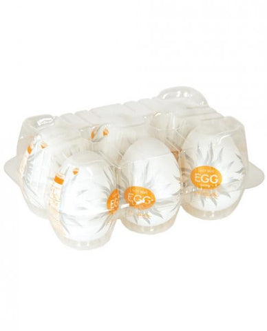 Tenga Hard Gel Egg Shiny 6 Pack