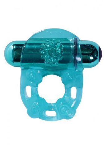 Ultra Vibrating Cockring Aqua