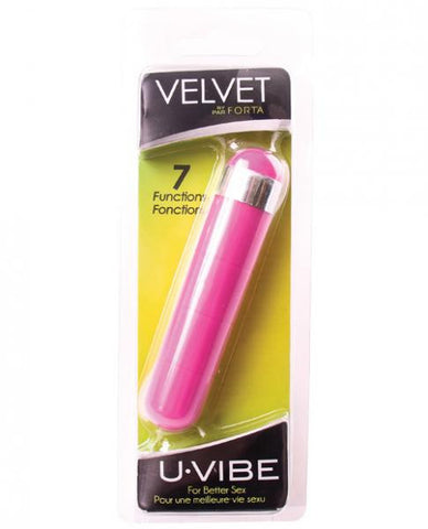 Velvet Bullet 7 Function Pink Vibrator