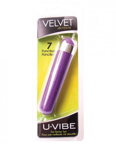 Velvet Bullet 7 Function Purple Vibrator