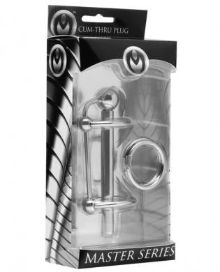 Master Series Excrucio Ringed Cum Thru Plug