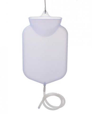 Silicone Open Flow Top Douche&amp;#44; Enema Bag