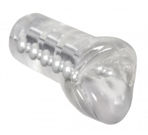 Mouth Full Stroker Clear with DVD