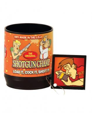 Drink easy the shotgun champ shotgun piercing mug