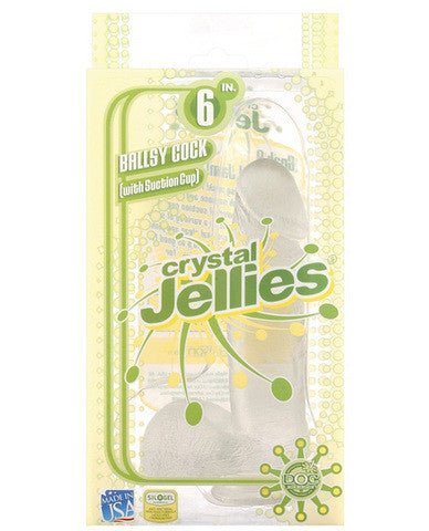 Crystal Jellie Cock 6 - Clear