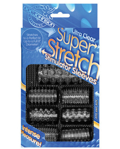 Super stretch 7 pc stimulator sleeve set