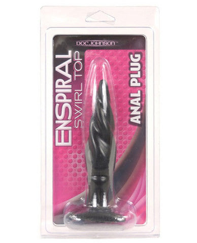 Enspiral anal plug&amp;#44; black