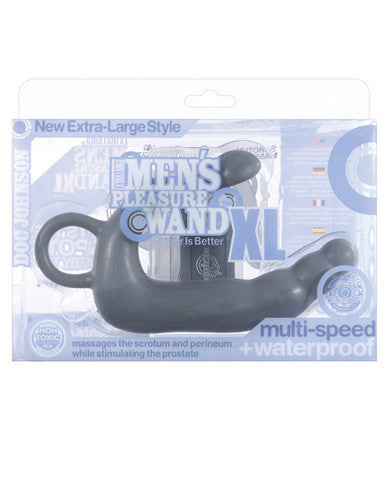 MenS Pleasure Wand Extra Large Charcoal