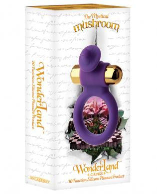 Wonderland the mystical mushroom 10 function c ring - purple