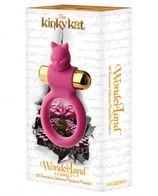Wonderland the kinky kat 10 function c ring - pink