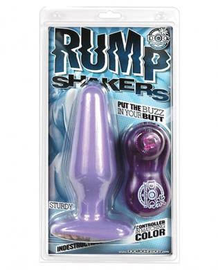 Rump shakers vibrating butt plug medium - purple pearl