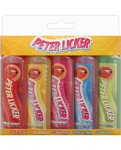 Peter licker - 1 oz bottle pack of 5 assorted flavors