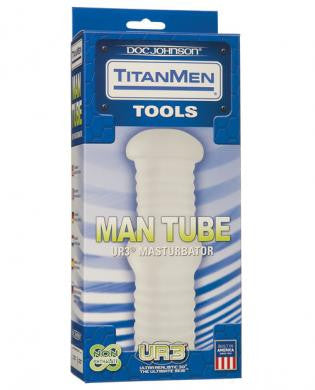 Titanmen ur3 man tube masturbator - white