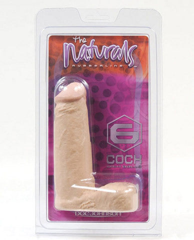 The naturals&amp;#44; 6in cock wtih balls