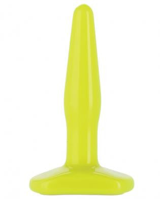 Glo slim anal plug - yellow