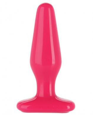 Glo thick anal plug - pink