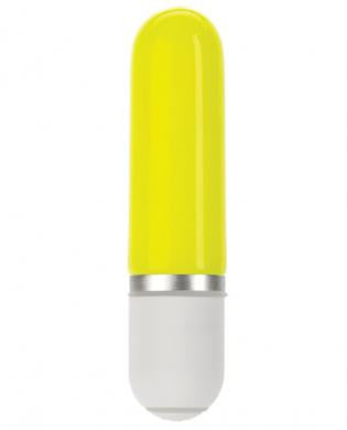 Glo 2.5in mini vibrator - yellow