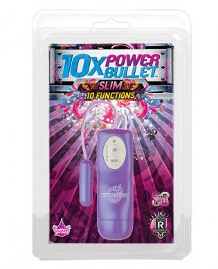 10x power bullet slim - purple