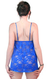 Coquette Blue Lace Summer Babydoll