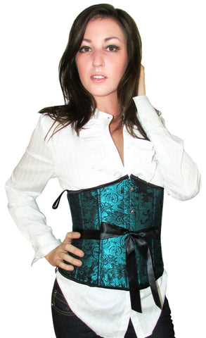 Green Underbust Corset